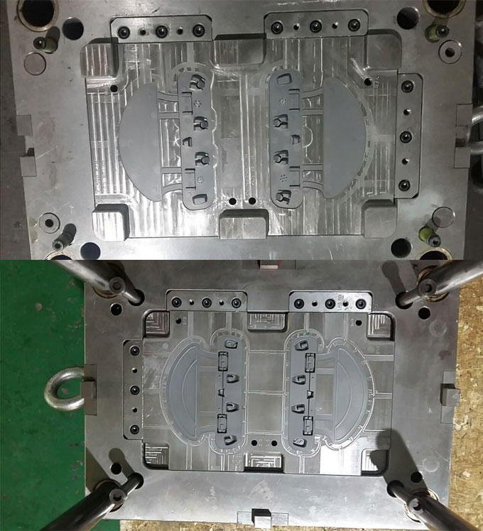 Injection mold for nylon parts